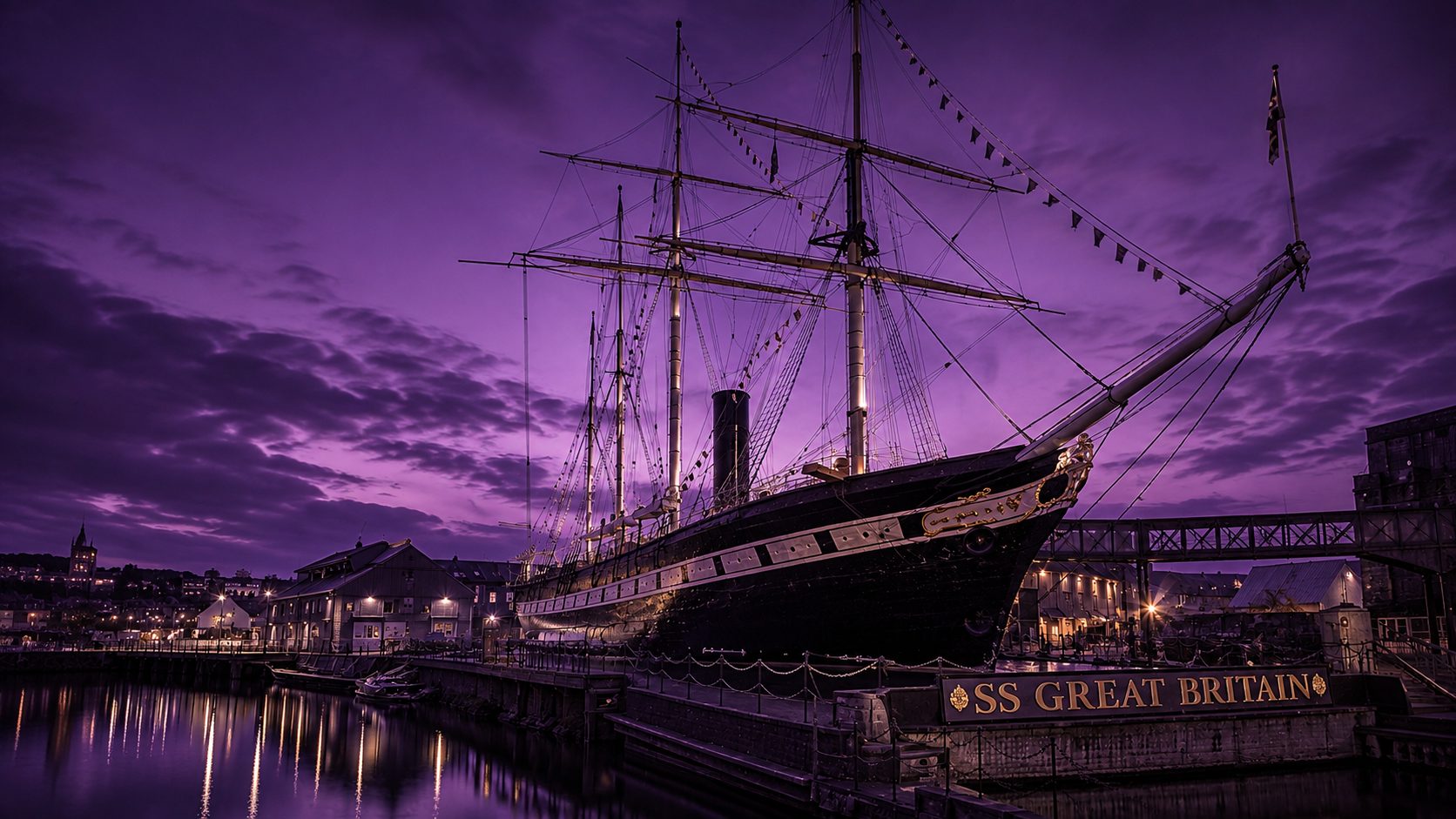 SS Great Britain in Bristol harbour